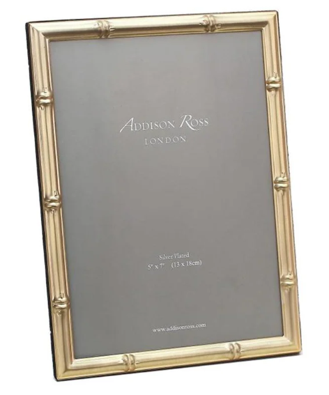 Bamboo Frame-Gold : 5" x 7"