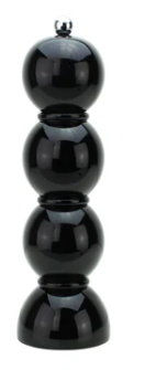 Black Bobbin Salt or Pepper Grinder