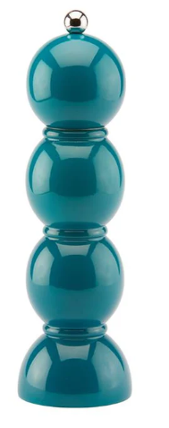 Teal Bobbin Salt and Pepper Grinder Mill