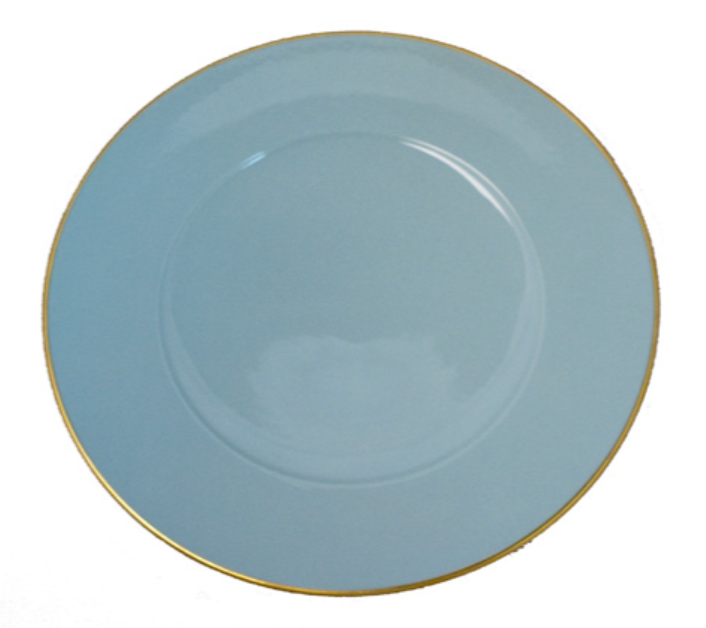 Powder Blue Charger Plate