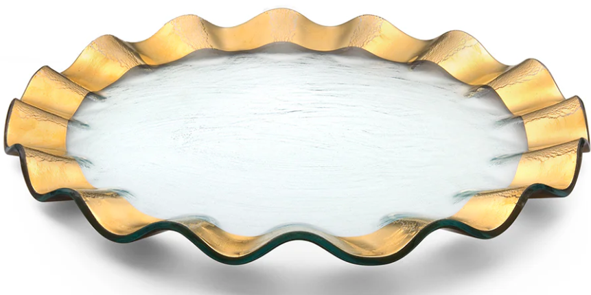 Ruffle Buffet Plate