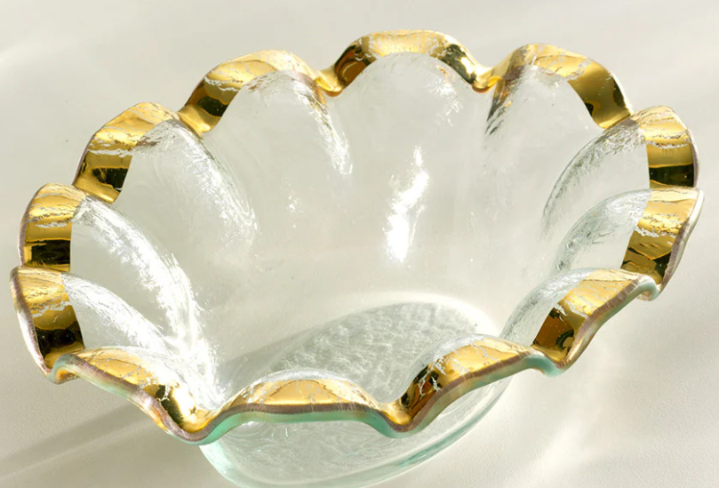 Ruffle Dip Bowl