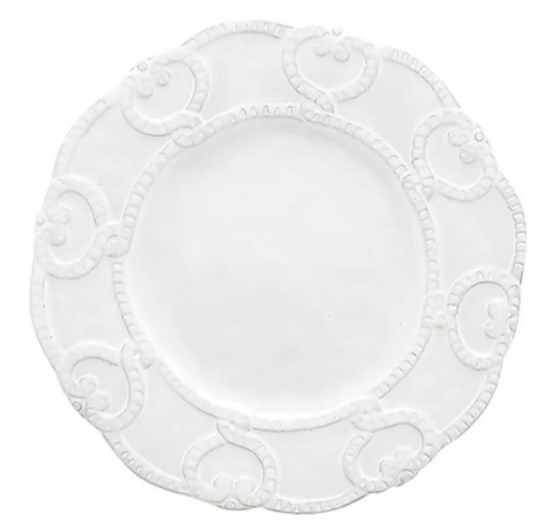 Bella Bianca Antique Lace Salad / Dessert Plate