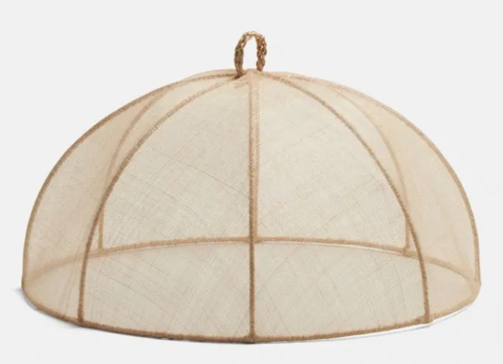 Rachel Food Cover-Sinamay : 12.5"