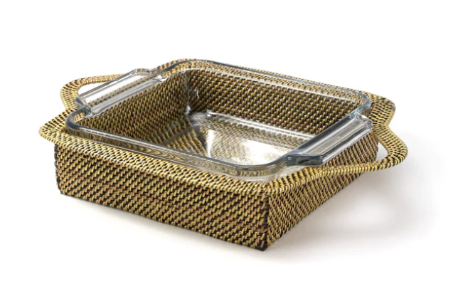 Square Baker Basket with Anchor