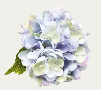 Hortensia Napkin Ring-Blue Hydrangea