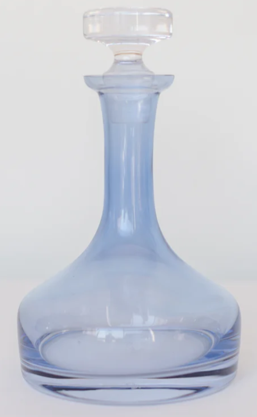 Colored Vogue Cobalt Decanter