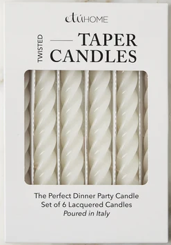 Twisted Taper Candles