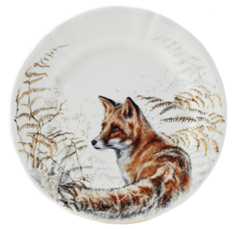 Sologne Fox Dessert Plate