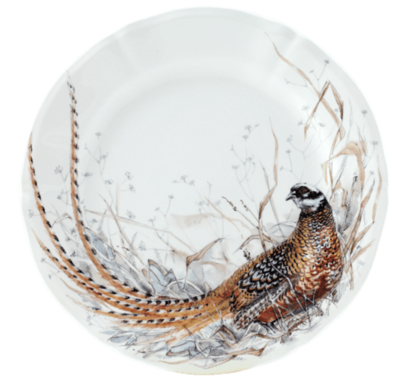 Sologne Pheasant Dessert Plate