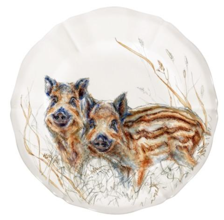 Sologne Piglet Dessert Plate