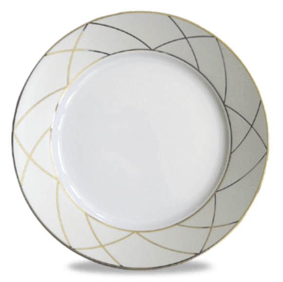 Clair De Lune Arcades Dinner Plate