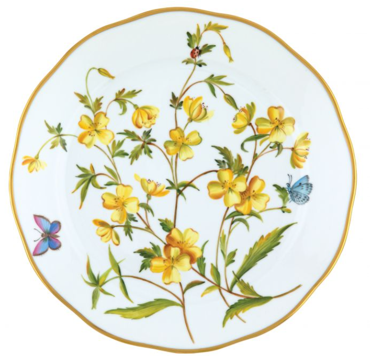 American Wildflowers Evening Primose Dinner Plate