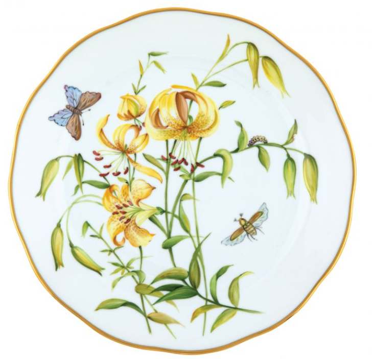 American Wildflowers Meadow Lily Dinner Plate