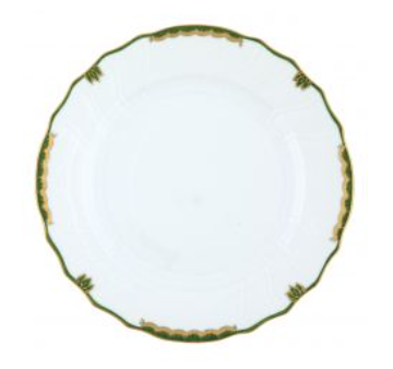 Princess Victoria Dark Green Dinner Plate