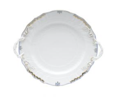 Princess Victoria Light Blue Chop Plate