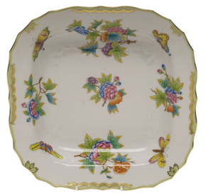 Queen Victoria Green Serveware