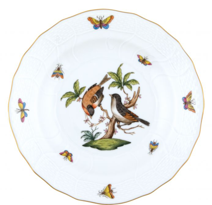 Rothschild Bird Dessert Plate