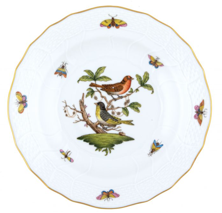 Rothschild Bird Dessert Plate