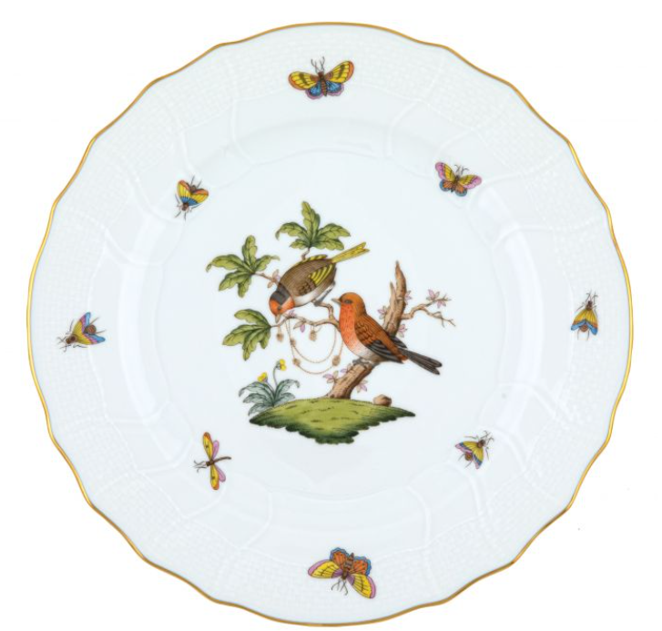 Rothschild Bird Dinner Plate