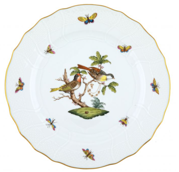 Rothschild Bird Dinner Plate