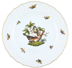 Rothschild Bird Dinner Plate