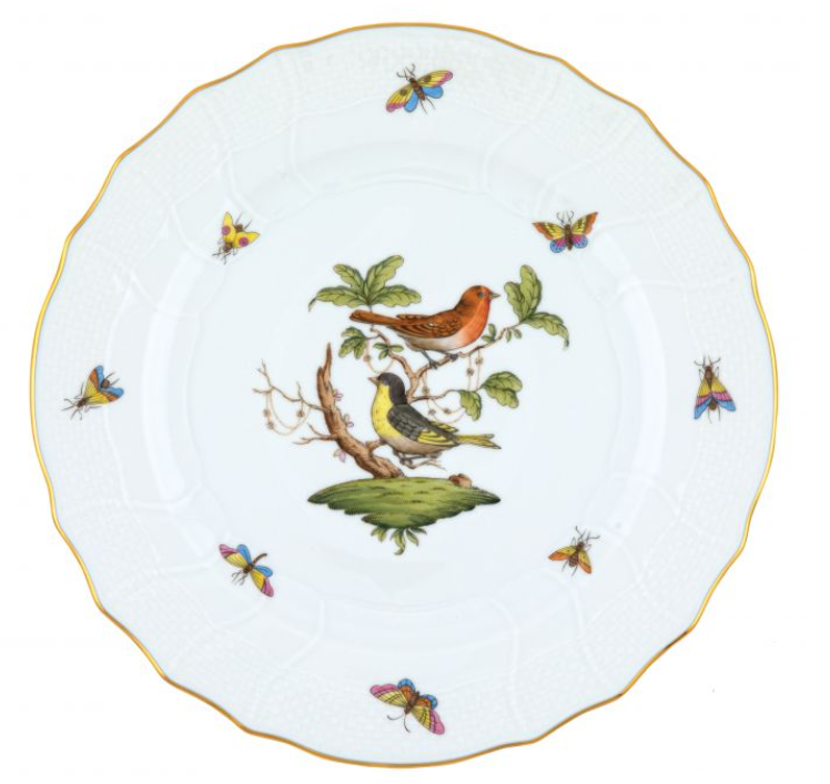 Rothschild Bird Dinner Plate