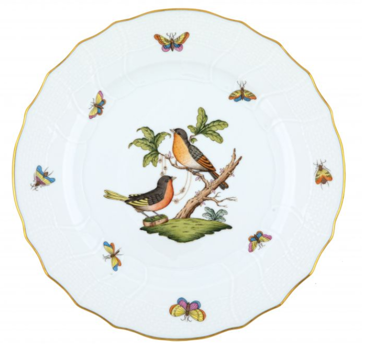 Rothschild Bird Dinner Plate