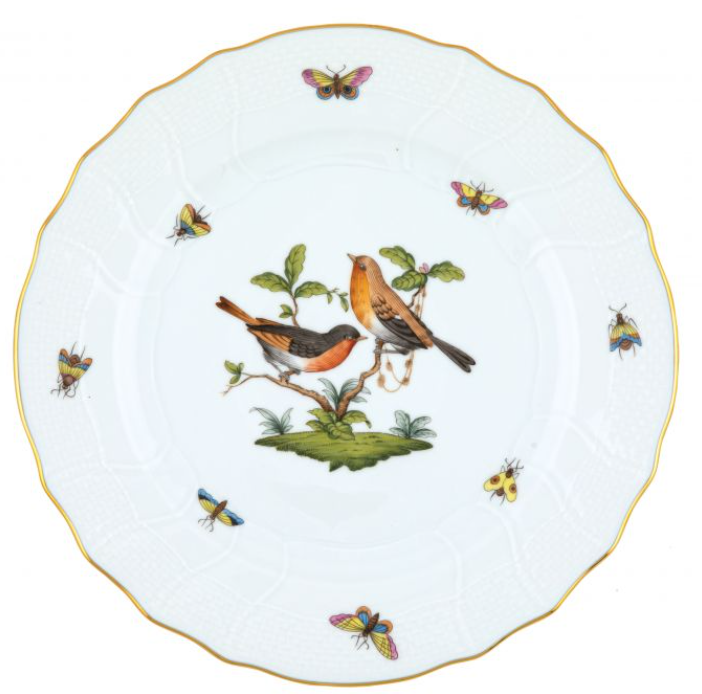 Rothschild Bird Dinner Plate