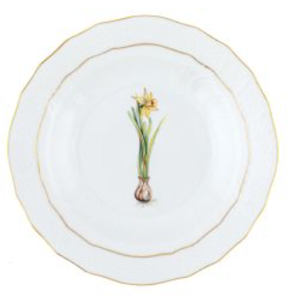 Spring Bulb Dessert Plates
