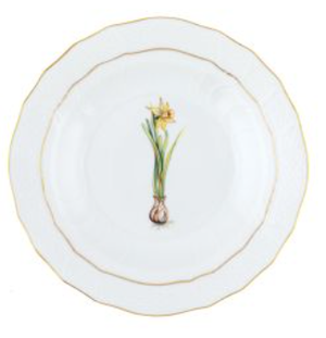 Spring Bulb Dessert Plates
