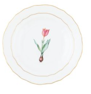 Spring Bulb Dessert Plates