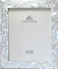 White MOP Frame 4x6