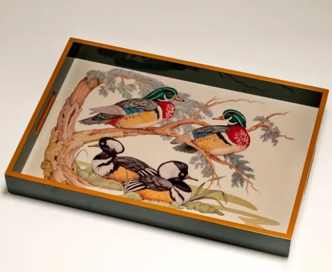 Wood Duck and Hooded Merganser Tray