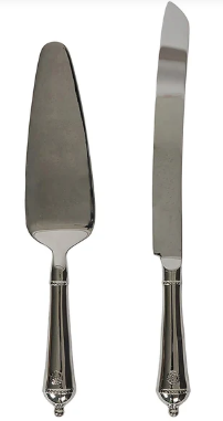 Cake Knife and Server Set Berry and Thread
