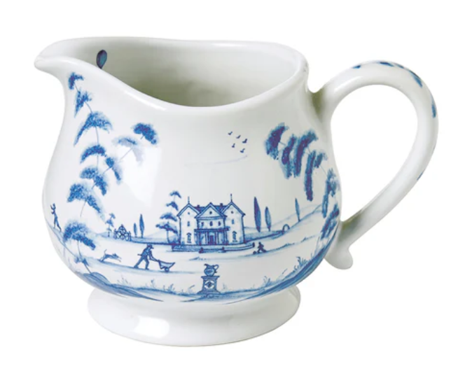 Country Estate Delft Blue Creamer