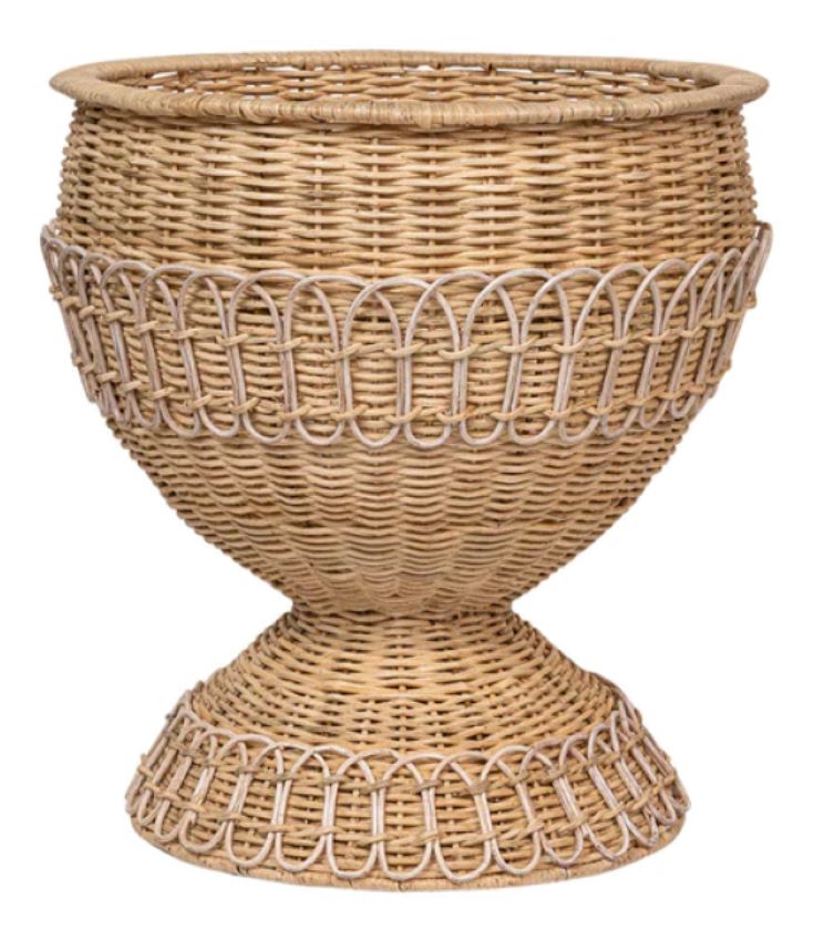 Provence Rattan Urn