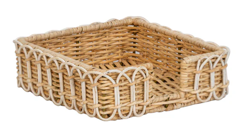 Provence Rattan Luncheon Napkin Holder