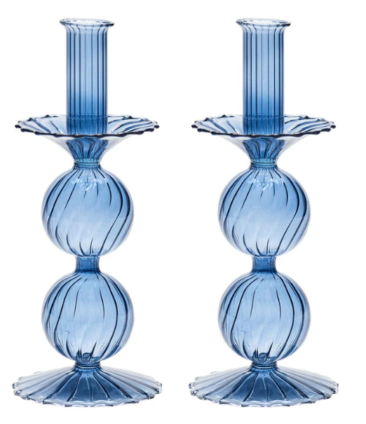 Bella Short Cadet Candle Holder Set