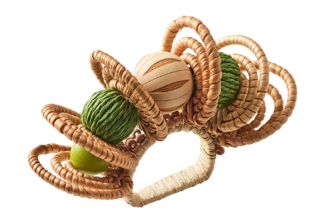 Calypso Napkin Ring Set