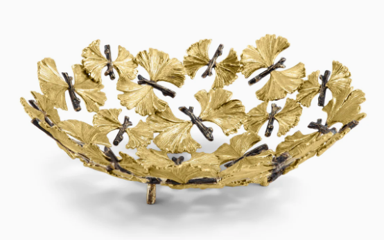 Butterfly Ginkgo Bread Basket