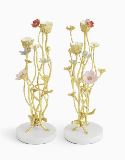 Wildflowers Candleholders Set