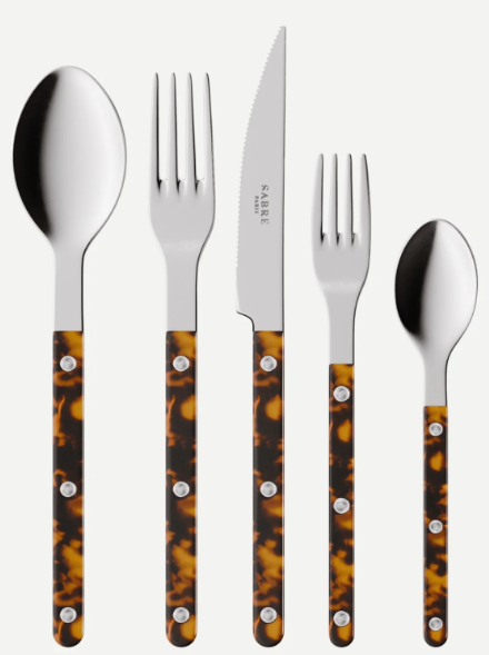Bistrot Shiny Tortoise 5 Piece Place Setting