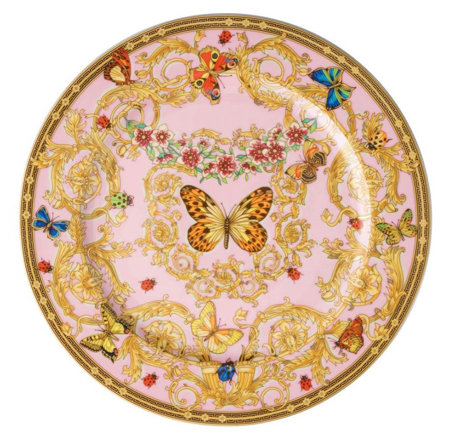 Butterfly Garden Service Plate