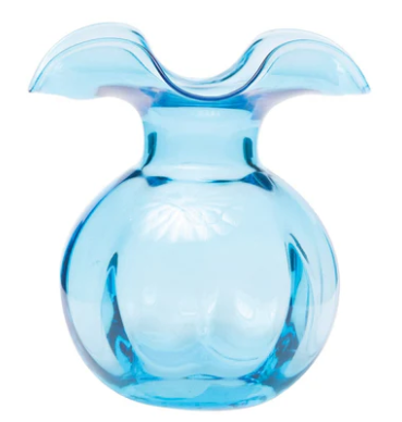 Hibiscus Bud Vase - Aqua