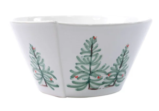 Lastra Holiday Medium Stacking Serving Bowl