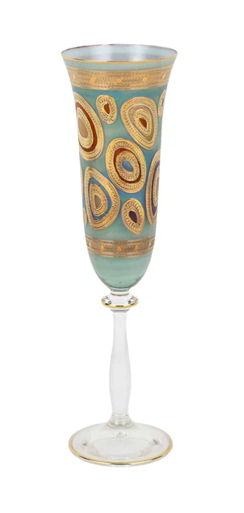 Regalia Aqua Champagne Glass