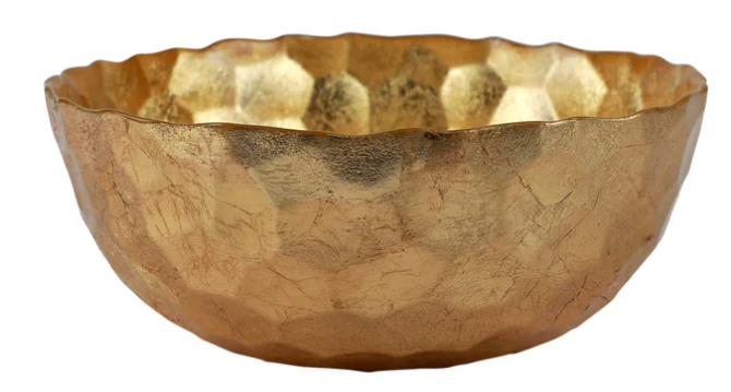 Rufolo Glass Honeycomb Medium Bowl