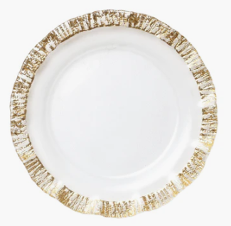 Rufolo Gold Service Plate Charger